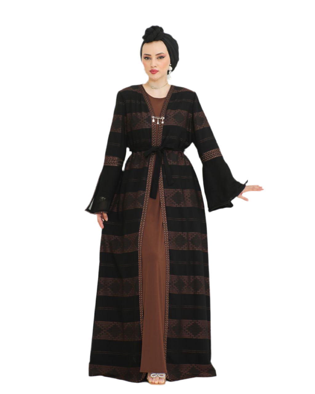 SHIFON ABAYA SET