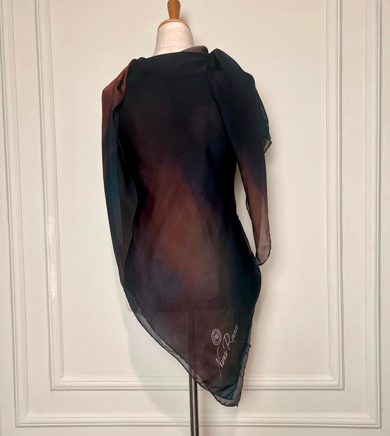 Simi silk scarf -square-140cm
