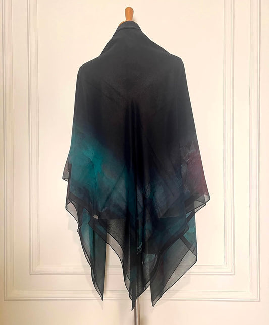 Simi silk scarf -square-140cm