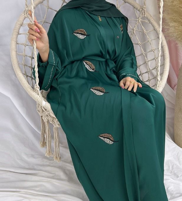 LEAF OPEN ABAYA