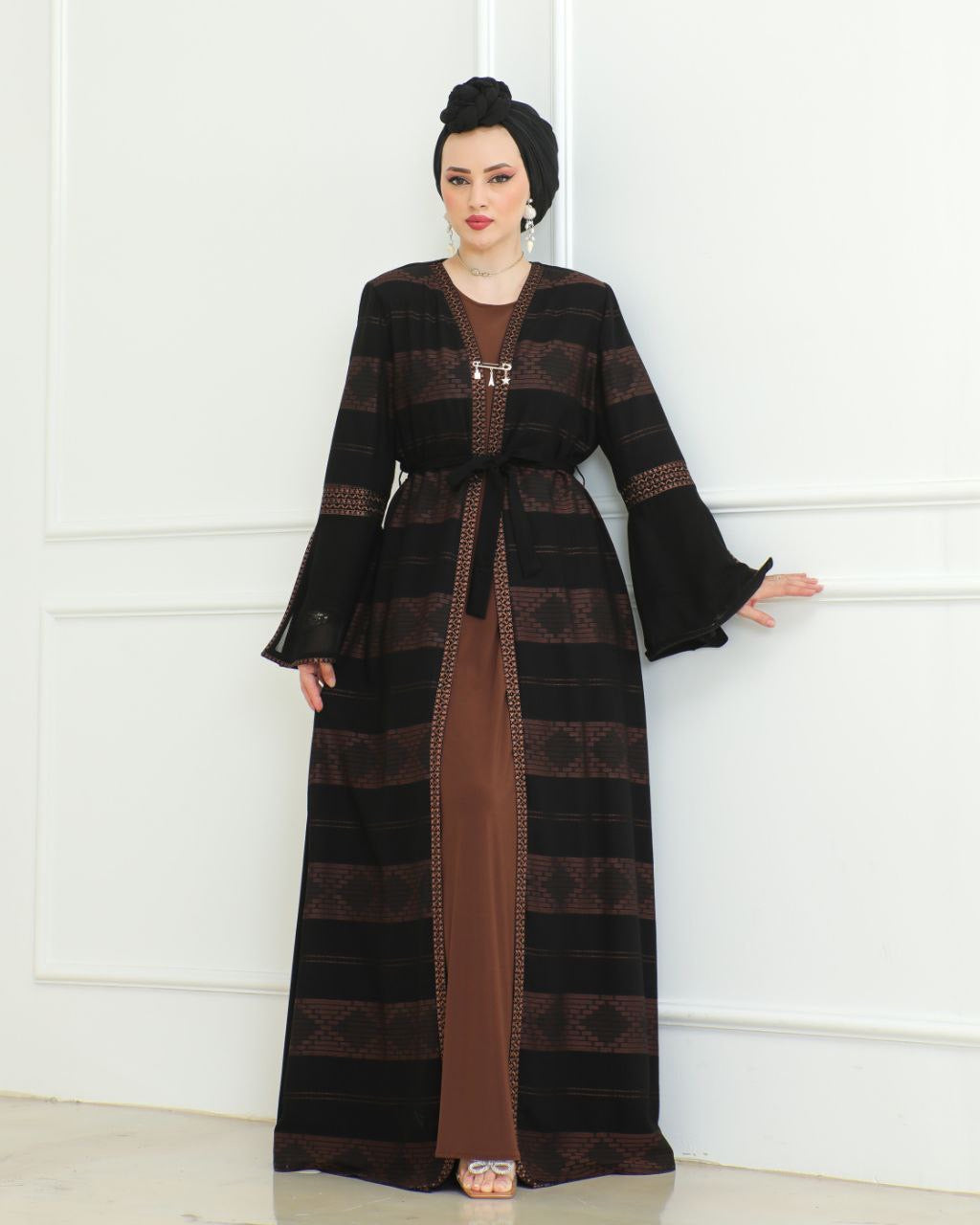 SHIFON ABAYA SET
