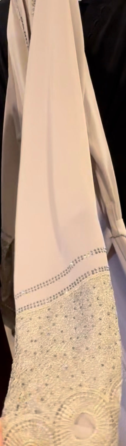 Georgette/Lace Abaya