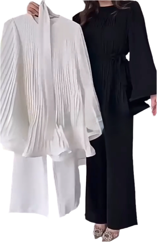 Ruffle two pieces set