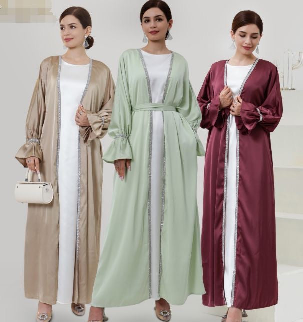 GOLDEN OPEN ABAYA