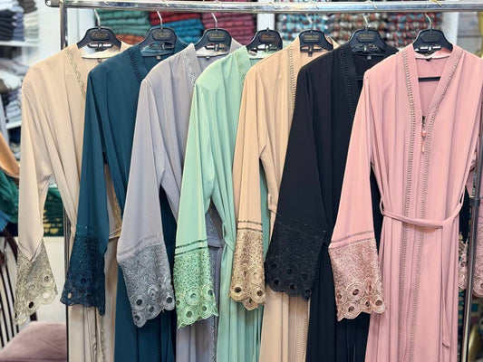 Georgette/Lace Abaya